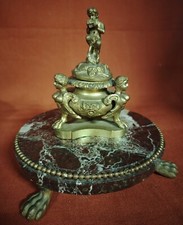 Antico calamaio bronzo usato  Vicoforte