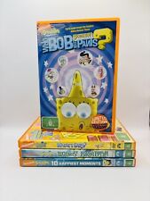 Bob Esponja Calça Quadrada | DVD Lote De 4 | Pacote | Região 4 | Enviado Correio Rastreado comprar usado  Enviando para Brazil