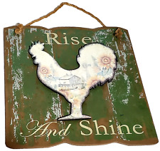 Rise shine wooden for sale  Shawano