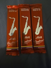 Conjunto de 3 saxofones tenores Java vermelho Vandoren Paris Reeds  comprar usado  Enviando para Brazil