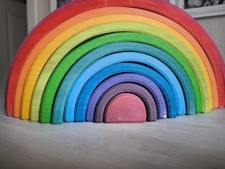 Grimms regenbogen holz gebraucht kaufen  Berlin