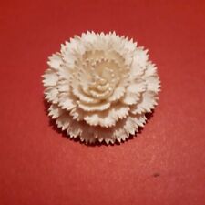 Vintage carnation brooch for sale  SWINDON