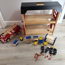 Pintoys wooden fire for sale  STOKE-ON-TRENT