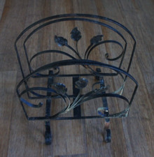 Vintage black wrought for sale  Lake Geneva