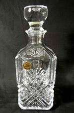 Decantador de Cristal CHIVAS REGAL 18 ANOS UÍSQUE ESCOCÊS Crystal d'Arques vazio comprar usado  Enviando para Brazil
