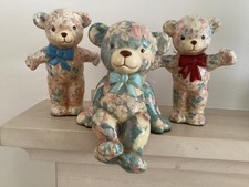 Ceramic teddies global for sale  WOKING