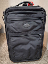 Mala de transporte vertical Kirkland Signature 22” expansível com rodas preta, usado comprar usado  Enviando para Brazil