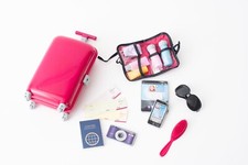 Pink doll suitcase for sale  New York