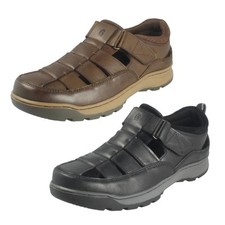 Hombre Hush Puppies Leather Abierto Casual Verano Sandalias Rucker Pescador comprar usado  Enviando para Brazil