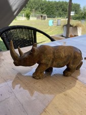 Sculpture statue rhinocéros d'occasion  Liesse-Notre-Dame