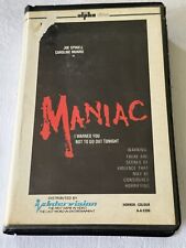 Maniac pre cert for sale  LOWESTOFT