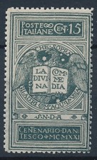 Italia 1921 dante usato  Italia