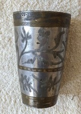 Vintage handgravierter metallb gebraucht kaufen  Friedrichsthal