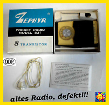 Altes radio taschenradio gebraucht kaufen  Sangerhausen