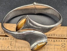 Antiga Pulseira Modernista Colecionável BETO.S México Esterlina 925 Bypass 51,3g comprar usado  Enviando para Brazil