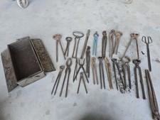 Vintage blacksmiths tools for sale  LLANDOVERY