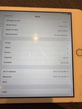 Ipad mini 3rd for sale  BOURNEMOUTH