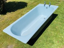 Vintage blue enamel for sale  HITCHIN