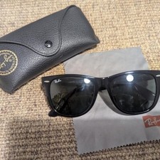 Óculos de sol Wayfarer Ray-Ban original preto comprar usado  Enviando para Brazil