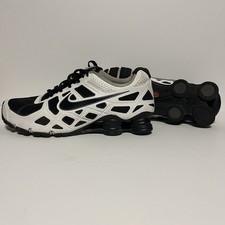 Nike Shox Turbo 'Branco Preto' Tamanho 11.5 Usado 454166-100 comprar usado  Enviando para Brazil