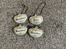 Vintage decanter labels for sale  OAKHAM