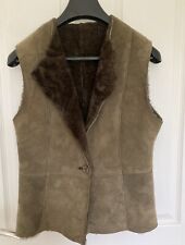 Real sheepskin gilet for sale  UK