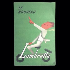 Dépliant scooter lambretta d'occasion  Nantes-