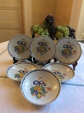 Assiettes calottes borghese d'occasion  Angers-