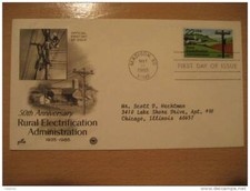 EUA Madison 1985 antena de eletrificação rural eletricite físico elétrico comprar usado  Enviando para Brazil