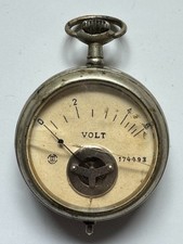 Antiker voltmeter taschenuhr gebraucht kaufen  Frankfurt am Main