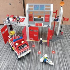 Playmobil caserne pompier d'occasion  Bar-le-Duc