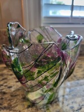 Handmade clear purple for sale  Johnson City