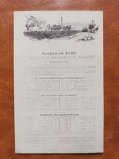 Stockton darlington railway for sale  HEMEL HEMPSTEAD
