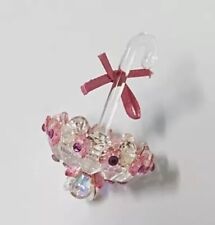 Lead crystal pink for sale  Bristol
