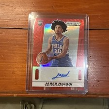 2024-25 Panini Prizm Deca Jared Mccain RC novato vermelho automático /99 comprar usado  Enviando para Brazil