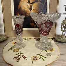 Lot vases cristal d'occasion  Gurgy