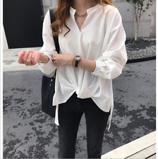 Camisa feminina de chiffon New Arrive manga comprida moda blusa feminina, usado comprar usado  Enviando para Brazil