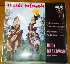 Używany, RUDY KRAKOWSKI - SUCCES POLONAIS ( EP 45 TOURS  ) - V26 - na sprzedaż  Wysyłka do Poland