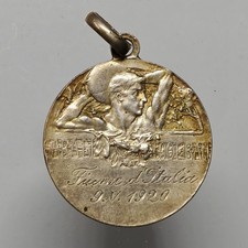 Medaglia calcio fiume usato  Villaricca