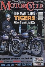 Classic motorcycle dec for sale  WARMINSTER