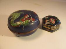 Cloisonne enamel trinket for sale  LOCHGILPHEAD