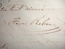 Autographe napoléon henri d'occasion  Rignac