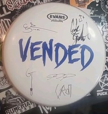 VENDIDO Assinado 12" Evans Drumhead por Todos!  comprar usado  Enviando para Brazil