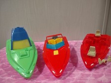 American Plastic Toys Inc. Barco Lote De 3 Velocidades Barco Cabine Cruiser E Barco Baixo comprar usado American Plastic Toys Inc. Barco Lote De 3 Velocidades Barco Cabine Cruiser E Barco Baixo comprar usado  Enviando para Brazil