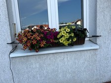 Kwietnik barierka wspornik na okno parapet z podparciem 110 cm na sprzedaż  PL