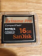 Cartão flash compacto Sandisk Extreme Pro 16gb, usado comprar usado  Enviando para Brazil