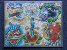 Inphamus tattoo flash for sale  Theodore