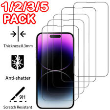 Protetor de tela de vidro temperado para iPhone 16E 16 15 14 13 12 11 Pro Max X XR XS comprar usado  Enviando para Brazil