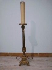 Grande lampe bronze d'occasion  Vorey