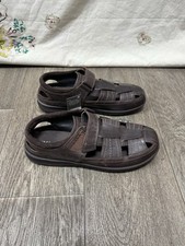 Mens brown leather for sale  SWANSEA